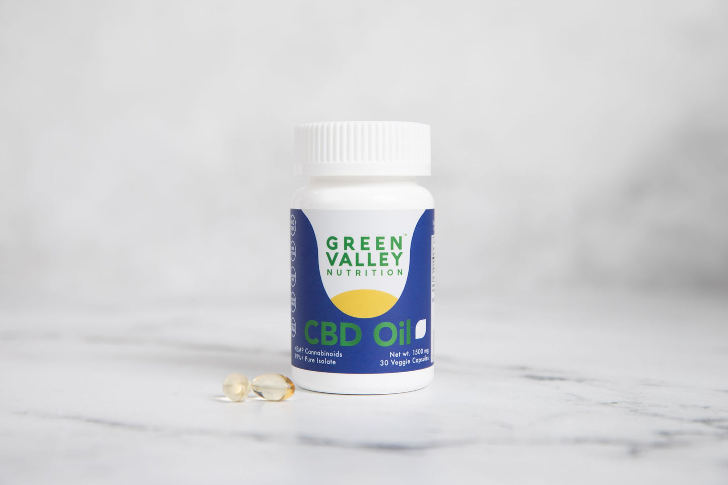 CBD Softgels Extra Strength 1500mg