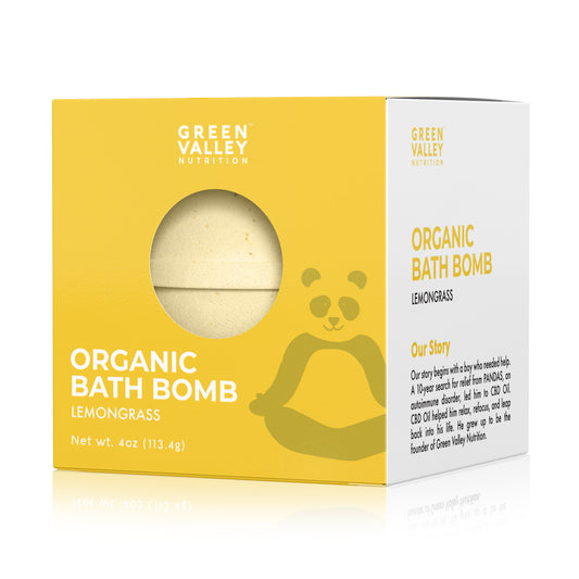 Organic Bath Bomb - Lemongrass & Turmeric